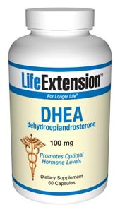DHEA (dehydroepiandrosterone) (100 mg 60 capsules)* Life Extension