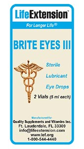 Brite Eyes III (2 vials (5 ml each))* Life Extension