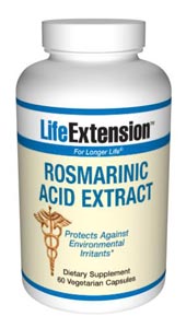 Rosmarinic Acid Extract (60 vegetarian capsules)* Life Extension