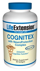 Cognitex with NeuroProtection Complex (90 softgels)* Life Extension
