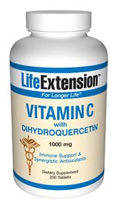 Vitamin C with Dihydroquercetin (1000 mg 250 tablets)* Life Extension