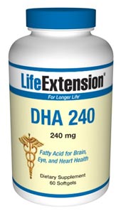 DHA 240 (60 softgels)* Life Extension