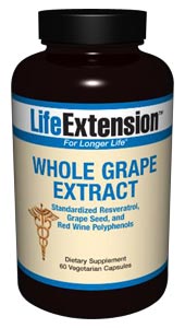Whole Grape Extract (60 vegetarian capsules)* Life Extension