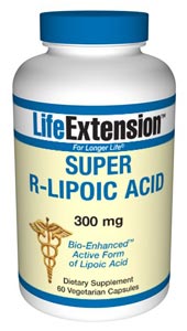 Super R-Lipoic Acid (60 vegetarian capsules)* Life Extension