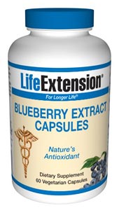 Blueberry Extract (60 vegetarian capsules)* Life Extension