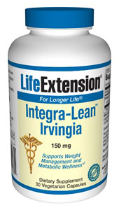 Integra-Lean™ Irvingia (150 mg 30 vegetarian capsules)* Life Extension