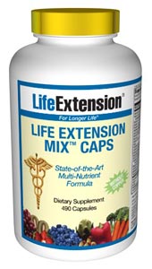Life Extension Mix Caps without Copper (490 capsules)* Life Extension
