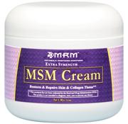 MSM High Potency Topical Cream (4 oz ) Metabolic Response Modifiers