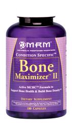 Bone Maximizer II MCHC Complex (180 caps) Metabolic Response Modifiers