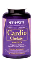 Cardio Chelate with EDTA (60 Vcaps) Metabolic Response Modifiers