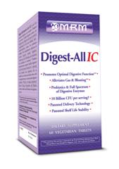 Digest-ALL IC 100% Plant Enzyme (60 Vcaps) Metabolic Response Modifiers