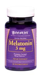Melatonin (3mg 60 Vcap) Metabolic Response Modifiers