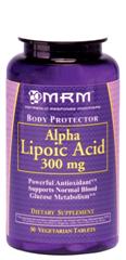 Alpha Lipoic Acid (300mg 30 Vtabs) Metabolic Response Modifiers