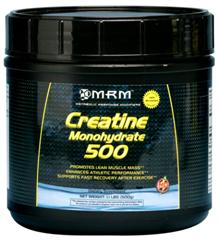Creatine Monohydrate 500 (500 grams) Metabolic Response Modifiers