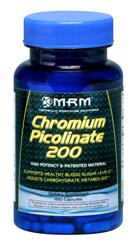 Chromium Picolinate (200mcg-100 Vcap) Metabolic Response Modifiers