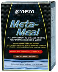 Meta-Meal Deluxe- (Chocolate 20 packets per box) Metabolic Response Modifiers