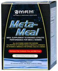 Meta-Meal Deluxe- (Vanilla 20 packets per box) Metabolic Response Modifiers