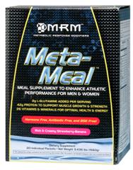 Meta-Meal Deluxe- (Strawberry Banana 20 packets per box) Metabolic Response Modifiers