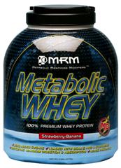 Metabolic Whey Protein (Strawberry Banana 5 lbs) Metabolic Response Modifiers