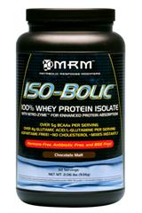 Iso-Bolic WPI - 100% Whey Protein Isolate (Chocolate 2.06 lbs) Metabolic Response Modifiers