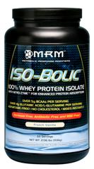 Iso-Bolic WPI - 100% Whey Protein Isolate (Vanilla 2.06 lbs) Metabolic Response Modifiers
