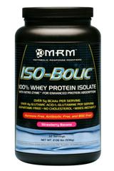 Iso-Bolic WPI - 100% Whey Protein Isolate (Strawberry/Banana 2.06 lbs) Metabolic Response Modifiers