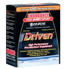 High Performance Driven Pre-Workout Formula- Raspberry Tart (10 individual servings) Metabolic Response Modifiers