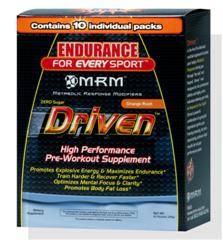 High Performance Driven Pre-Workout Formula- Orange Rush(10 individual servings) Metabolic Response Modifiers