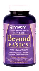 Beyond Basics Multivitamin & Mineral with Phytonutrients (180 Vtabs) Metabolic Response Modifiers