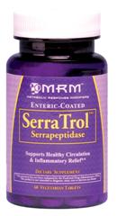 SerraTrol Serrapeptidase (5mg 60 Vtabs Serrapeptase) Metabolic Response Modifiers