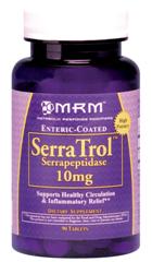 SerraTrol Serrapeptidase (10mg 90 Vtabs Serrapeptase) Metabolic Response Modifiers