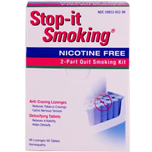 Stop-it Smoking Program (60 tablets + 45 lozenges) Natra-Bio