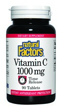 Vitamin C Time Release (1000 mg 90 tablets) Natural Factors