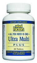 Ultra Multi Plus (60 tablets) Natural Factors