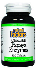 Papaya Enzyme (120 tablets) Natural Factors