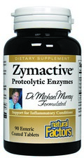 Dr. Michael Murray Zymactive Proteolytic Enzyme (90 tablets) Natural Factors