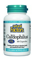 Super Strength Cal'dophilus with FOS (90 capsules) Natural Factors