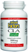 CLA -Tonalin�- Linoleic Acid (1000 mg 60 softgels) Natural Factors