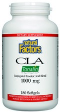 CLA -Tonalin�- Linoleic Acid (1000 mg 180 softgels) Natural Factors
