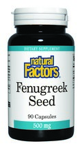Fenugreek Seed (500 mg 90 capsules) Natural Factors