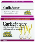 Garlic Factors - Maximum Strength (30 tablets) Natural Factors