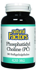 Phosphatidyl Choline (1200 mg 90 softgels) Natural Factors