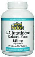L-Glutathione (125 mg 90 tablets) Natural Factors