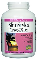 SlimStyles Crave-Relax Wild Berry (30 tablets) Natural Factors