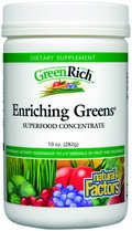 GreenRich Enriching Greens (10 oz) Natural Factors