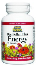 Bee Pollen Plus Energy (90 capsules) Natural Factors