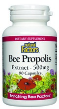 Bee Propolis Extract (500mg 90 capsules) Natural Factors