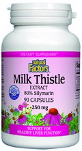 Milk Thistle Extract (250mg 90 capsules) Natural Factors