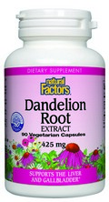 Dandelion Root Extract (125 mg 90 capsules) Natural Factors