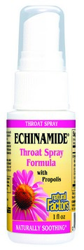 Echinamide Throat Spray with Propolis (1 oz) Natural Factors